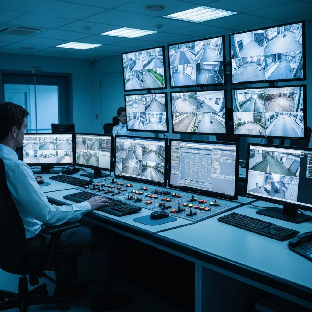 Centro de control de vigilancia